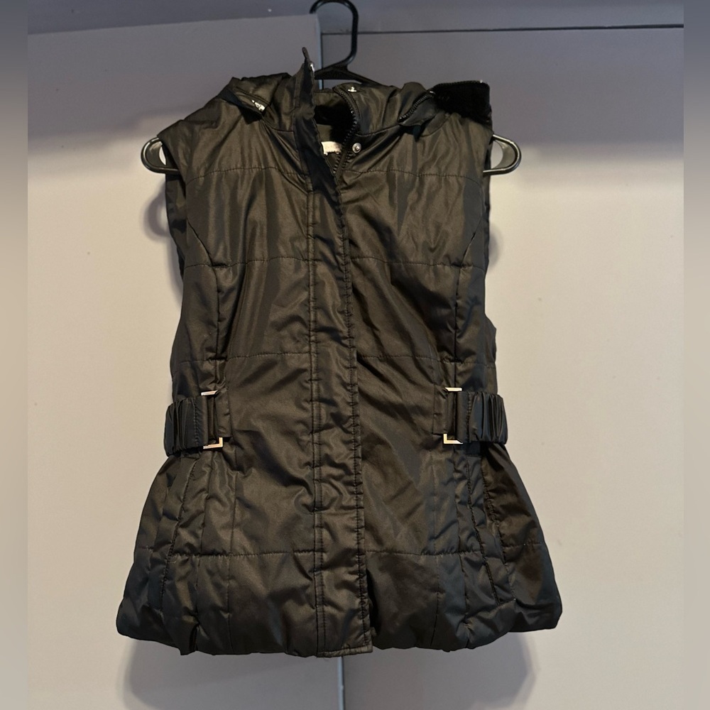 New York & Company -  Black Puffer Sleeveless Vest (Size M)